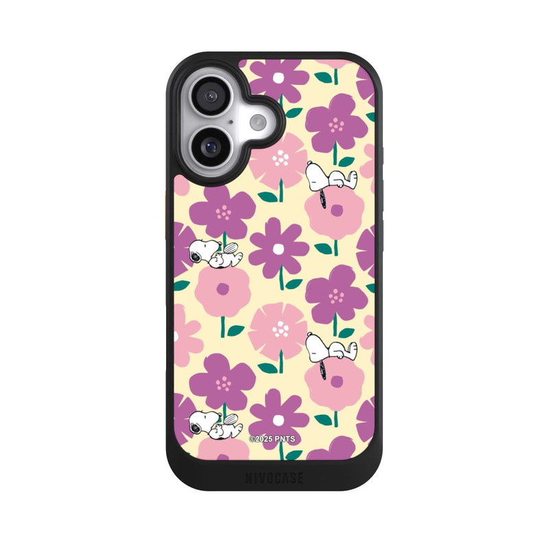 iPhone 17 NIVOcore Peanuts Flower Pattern Yellow