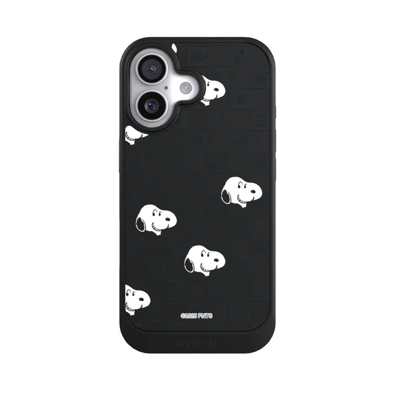 iPhone 17 NIVOcore Snoopy Checked Pattern