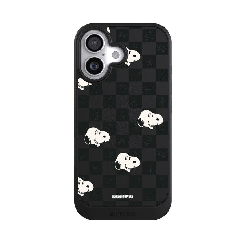 iPhone 17 NIVOcore Snoopy Checked Pattern