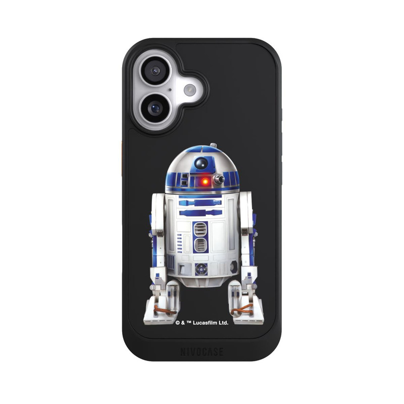 iPhone 17 NIVOcore Star Wars R2D2 Transparent