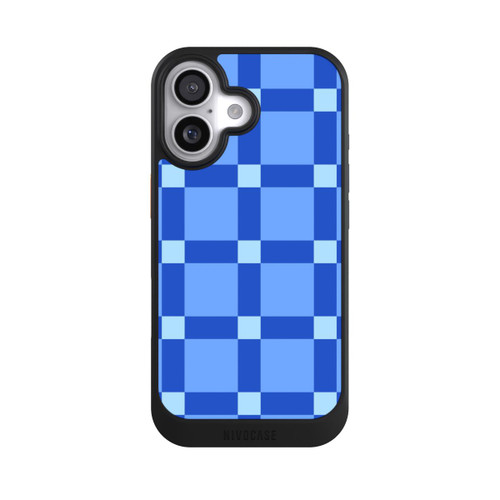  NIVOcore Big Blue Checked Pattern