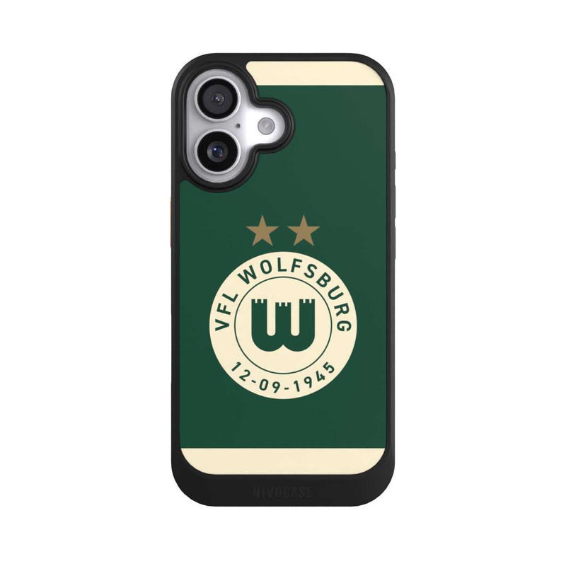 iPhone 17 NIVOcore VfL Wolfsburg 80 Jahre Logo Frauen Streifen