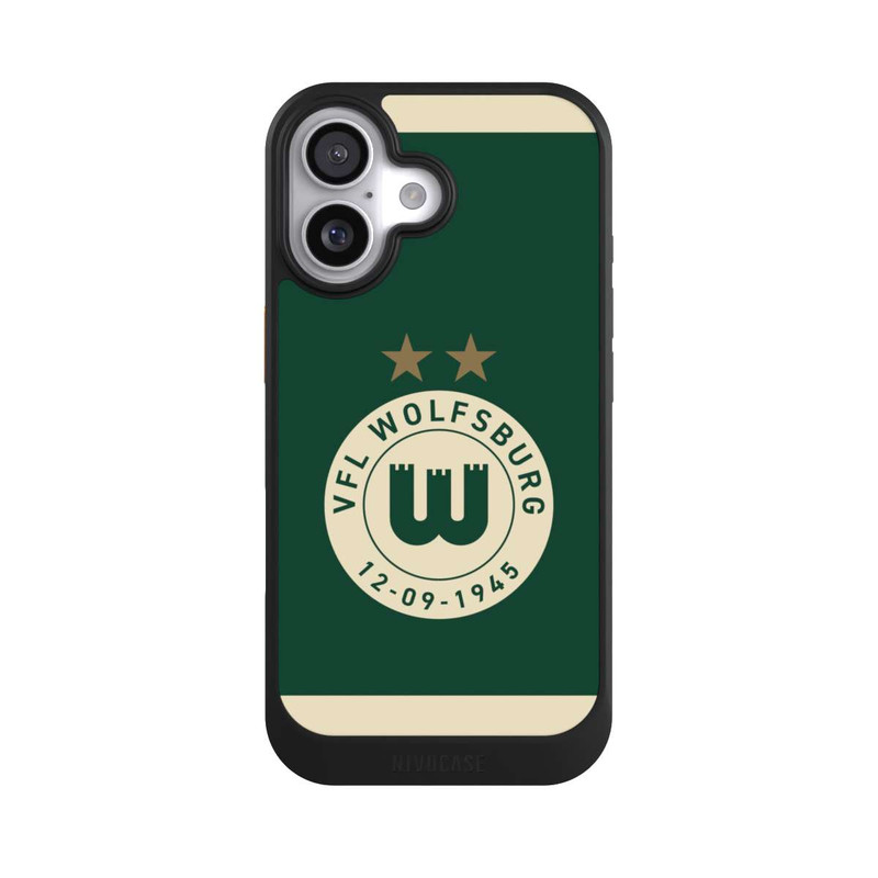 iPhone 17 NIVOcore VfL Wolfsburg 80 Jahre Logo Frauen Streifen