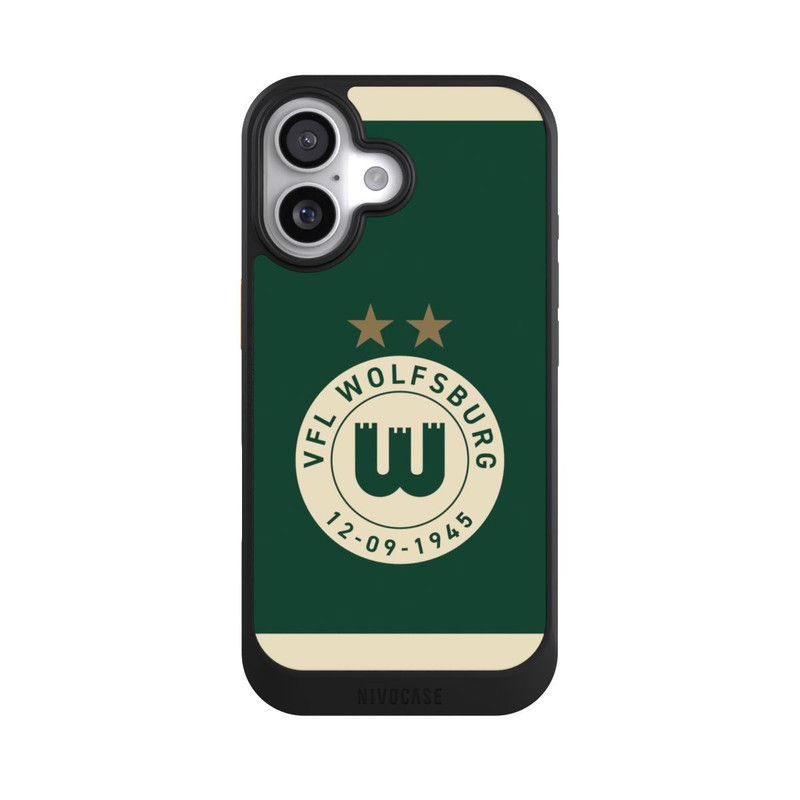iPhone 17 NIVOcore VfL Wolfsburg 80 Jahre Logo Frauen Streifen
