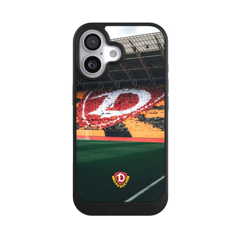 iPhone 17 NIVOcore Dynamo Dresden Logo Choreo