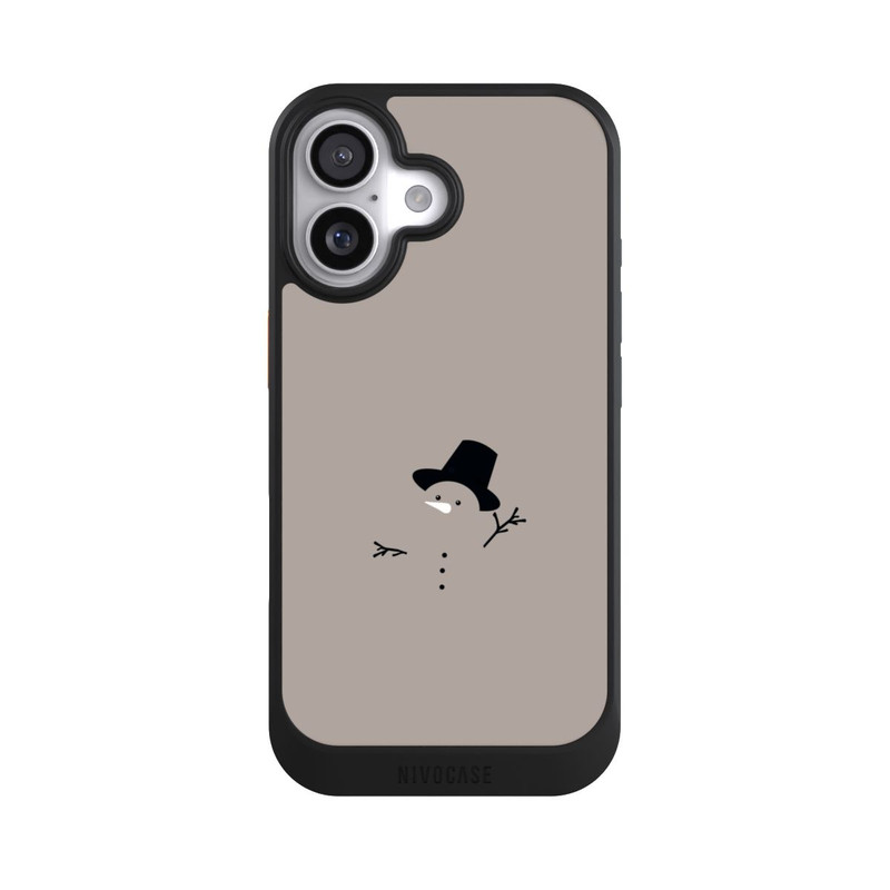 iPhone 17 NIVOcore Bonhomme de Neige Minimal