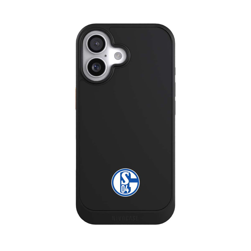 iPhone 17 NIVOcore FC Schalke 04 Logo Klein Transparent