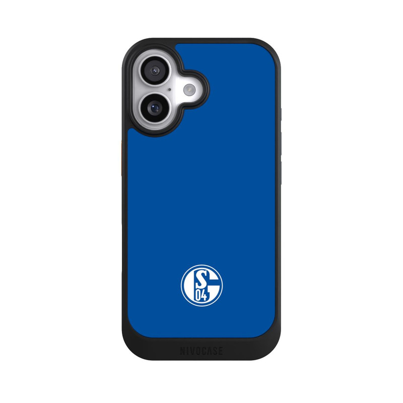 iPhone 17 NIVOcore FC Schalke 04 Logo Blau