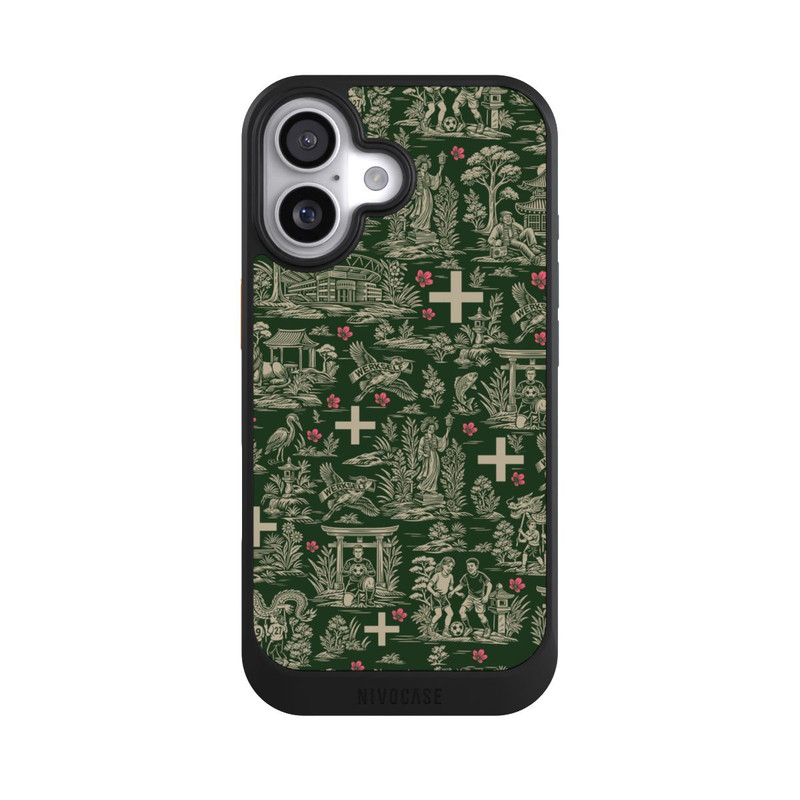 iPhone 17 NIVOcore Bayer 04 Muster Grün