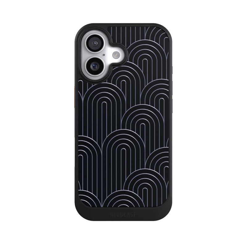 iPhone 17 NIVOcore Art Deco Silber