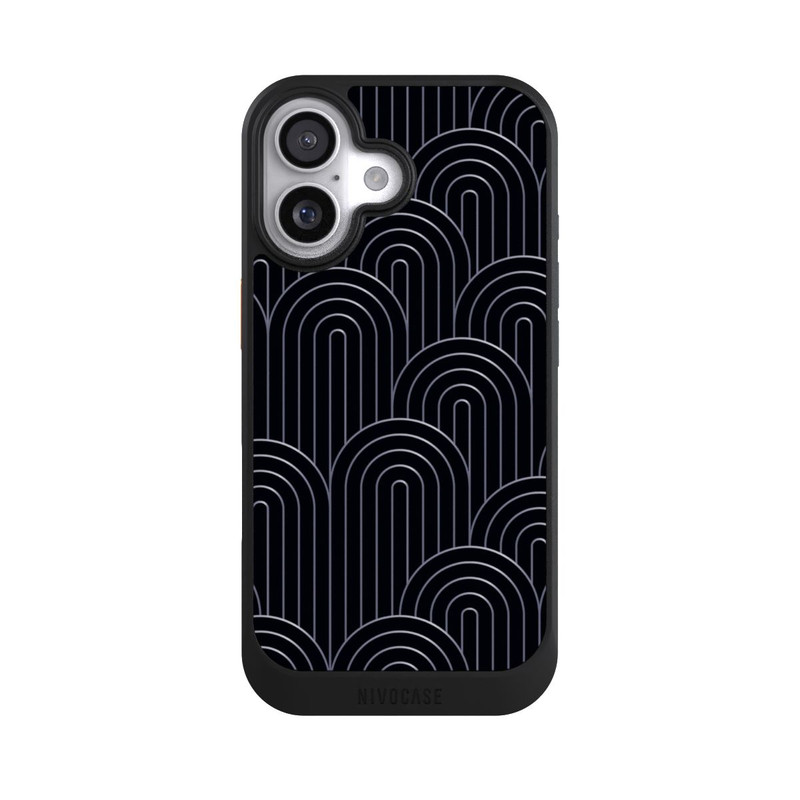 iPhone 17 NIVOcore Art Deco Silber