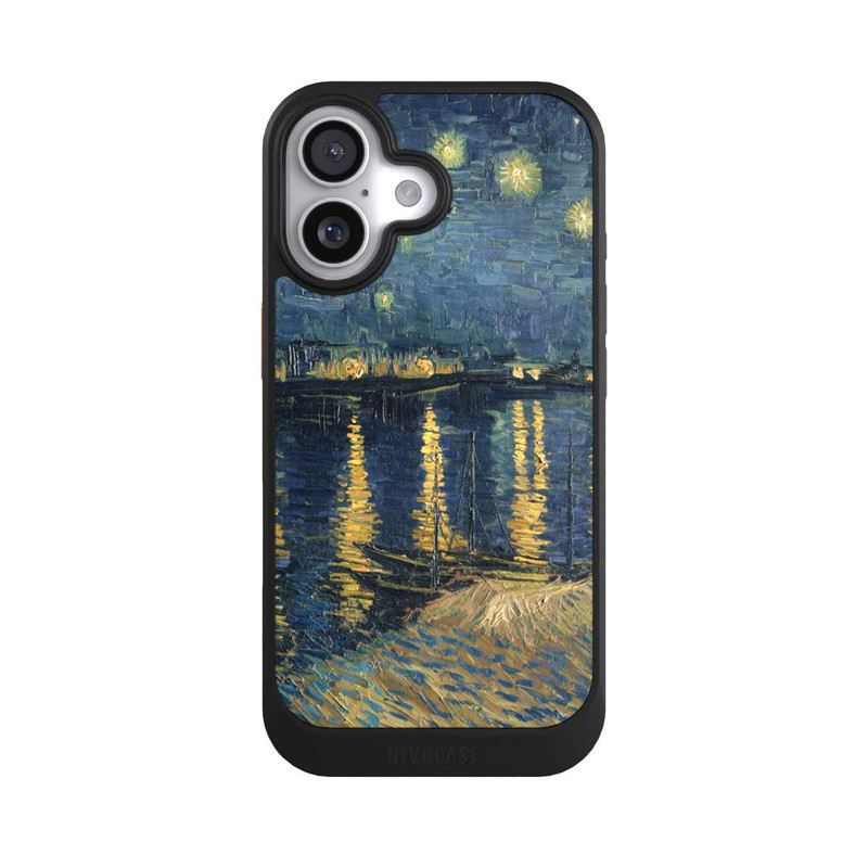 iPhone 17 NIVOcore Nuit Étoilée sur le Rhône