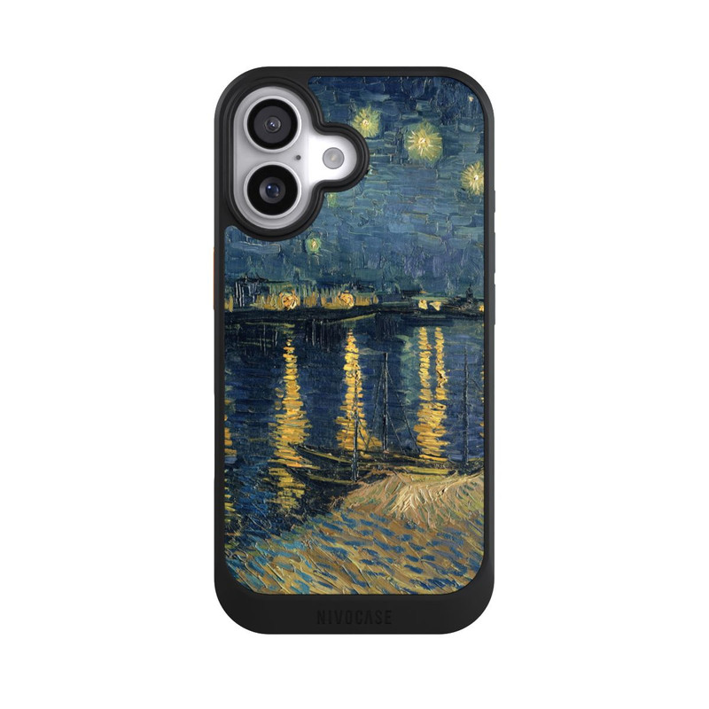 iPhone 17 NIVOcore Sternennacht über der Rhone