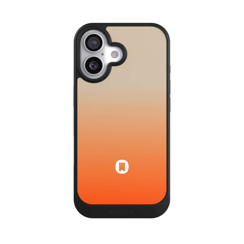 iPhone 17 NIVOcore Nivocase Gradient Beige Orange