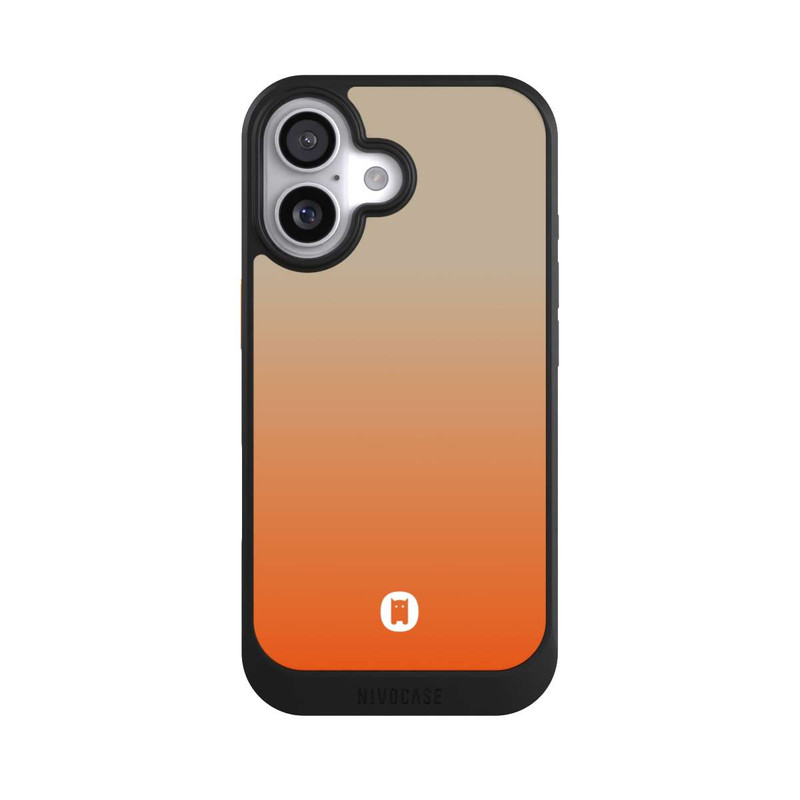 iPhone 17 NIVOcore Nivocase Farbverlauf Beige Orange