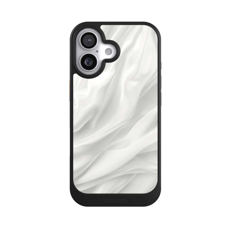 iPhone 17 NIVOcore Texture Lisse Satinée Blanche avec IA