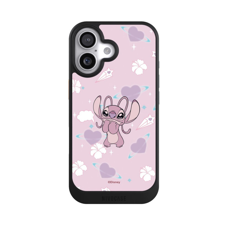 iPhone 17 NIVOcore Disney Classics Lilo & Stitch Angel Cute Pink