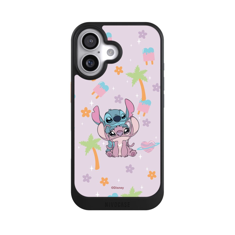 iPhone 17 NIVOcore Stitch and Angel Cute Couple