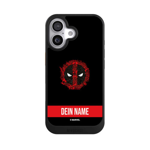 Apple iPhone 17 NIVOcore Deadpool Logo Personalisierbar