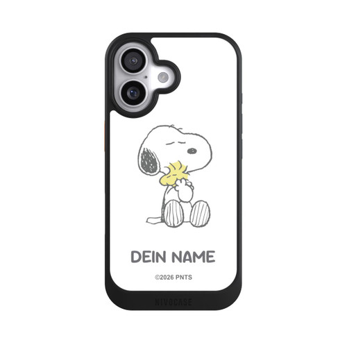 NIVOcore Snoopy And Woodstock Cuddling Personalisierbar