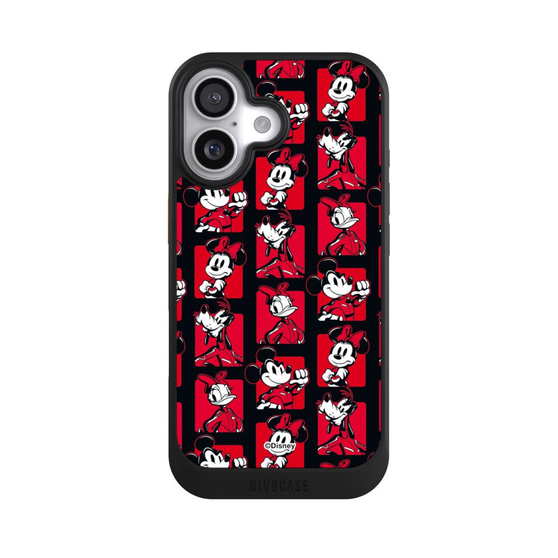 iPhone 17 NIVOcore Mickey Mouse Rally Pattern Red