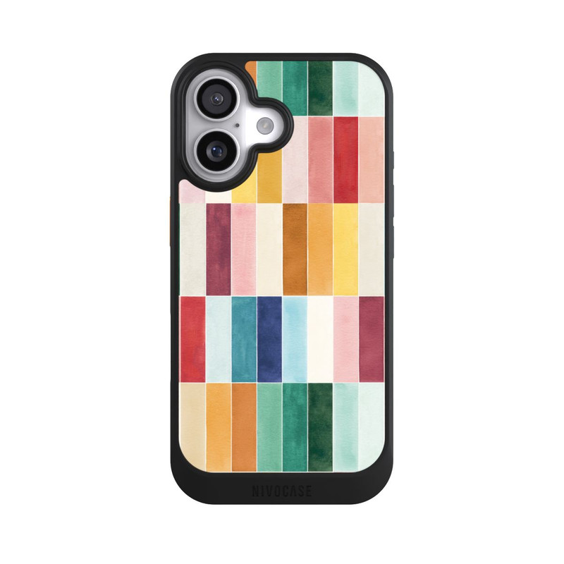 iPhone 17 NIVOcore Modern Craft Geometric Rectangular Tiles