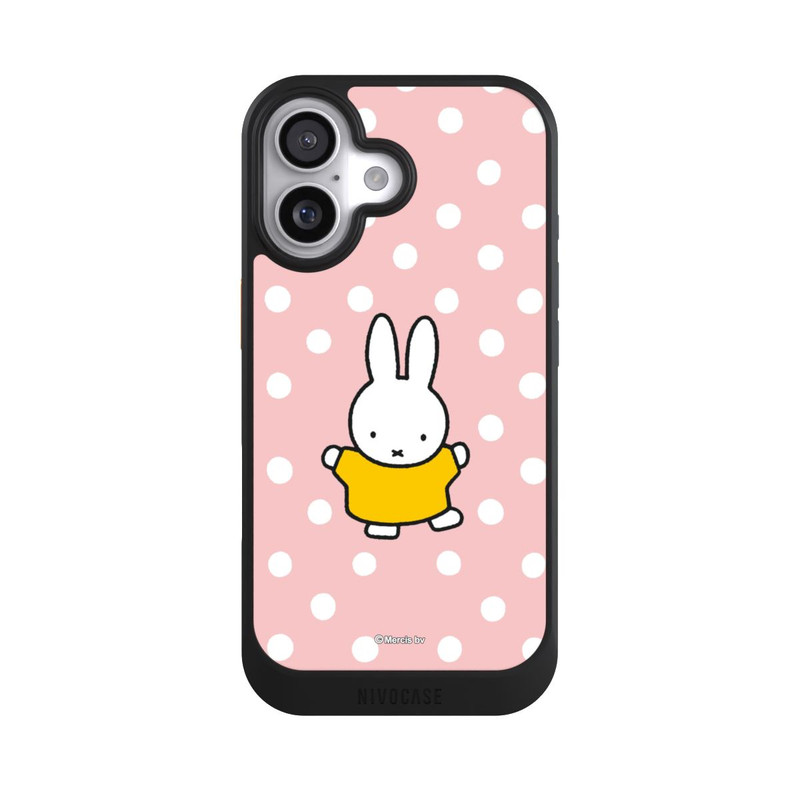 iPhone 17 NIVOcore Miffy White Dots on Pink