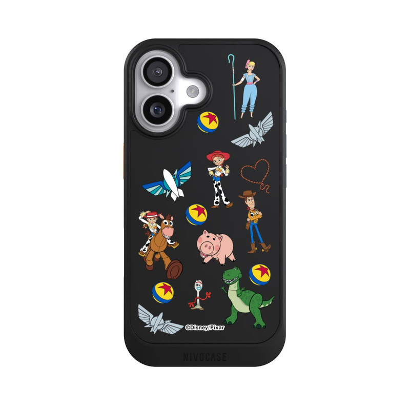 iPhone 17 NIVOcore Toy Story 5 Hero Toys Pattern Transparent