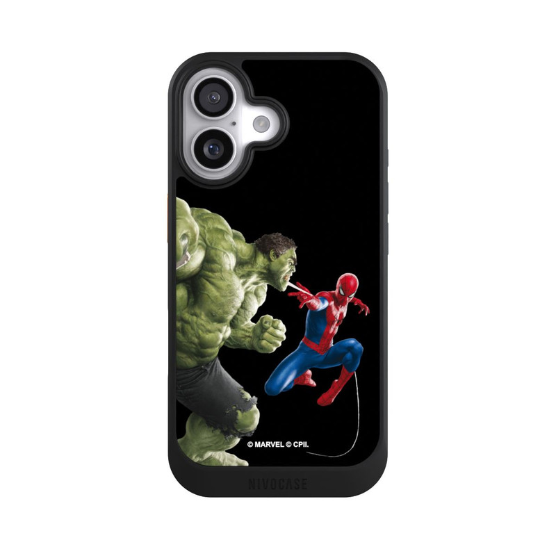 iPhone 17 NIVOcore Spider-Man und Hulk