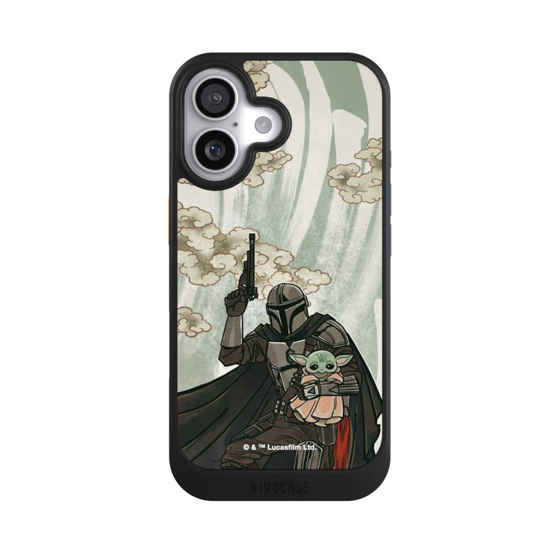 iPhone 17 NIVOcore Mandalorian and Child style japonais