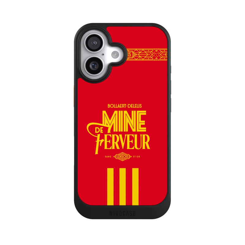 iPhone 17 NIVOcore RC Lens Mine de Ferveur rouge