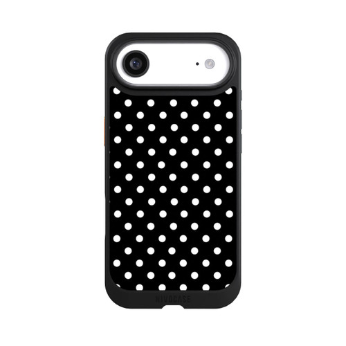 Apple iPhone Air NIVOcore Polka Dots Schwarz und Weiß