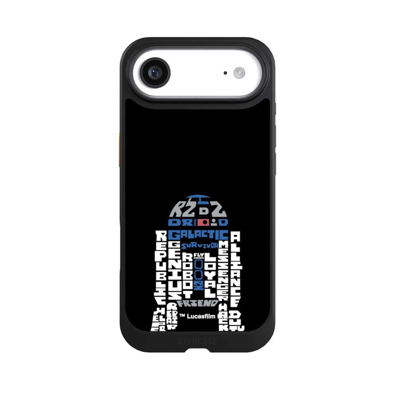iPhone Air NIVOcore R2-D2 Typo Grafisch