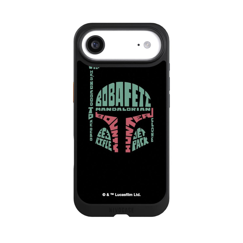 iPhone Air NIVOcore Boba Fett Typo Graphique