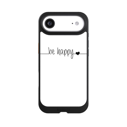 Apple iPhone Air NIVOcore Be Happy Weisser Hintergrund