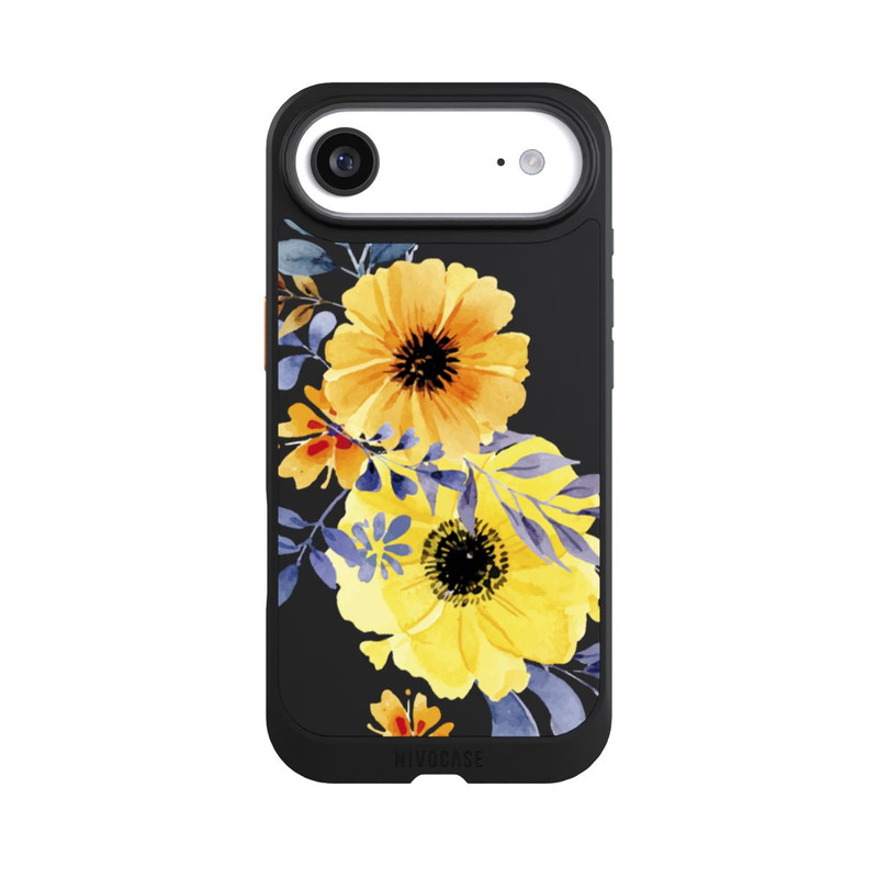 iPhone Air NIVOcore Gelbe schwedische Blumen