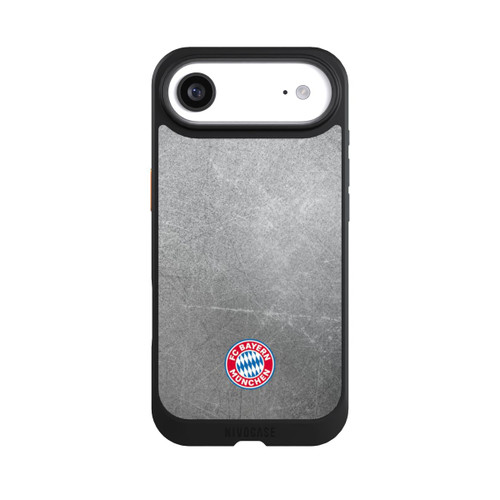 Apple iPhone Air NIVOcore Logo FCB Classique Petit - Coloré sur Fond Métallique