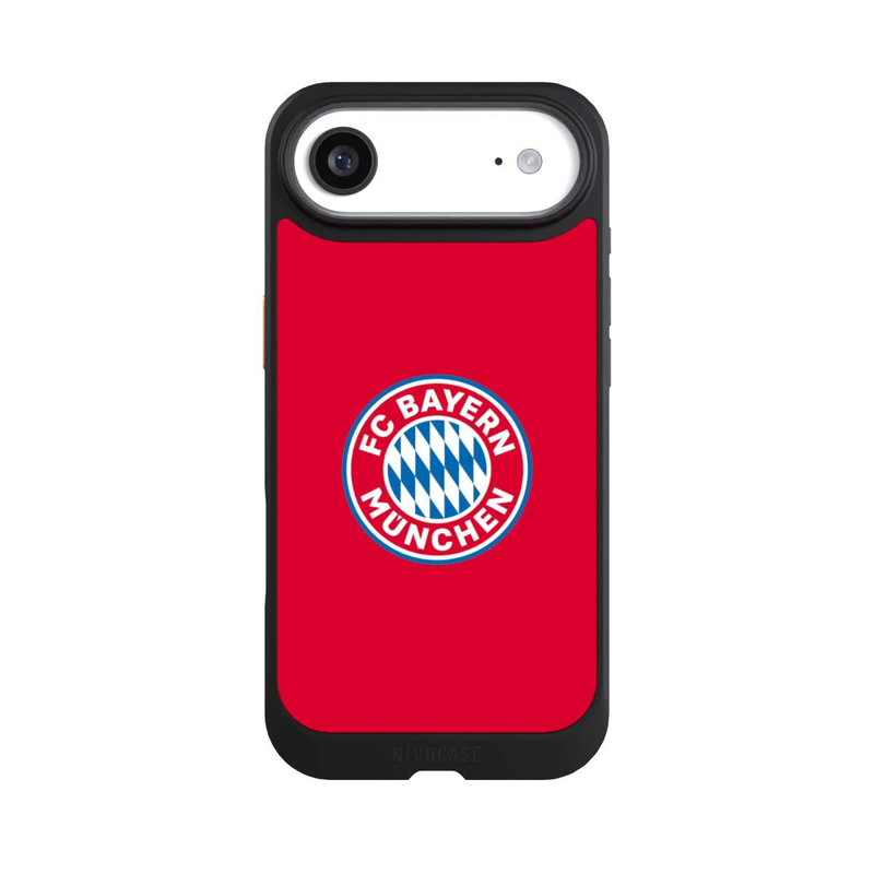 iPhone Air NIVOcore FCB Logo auf Rot