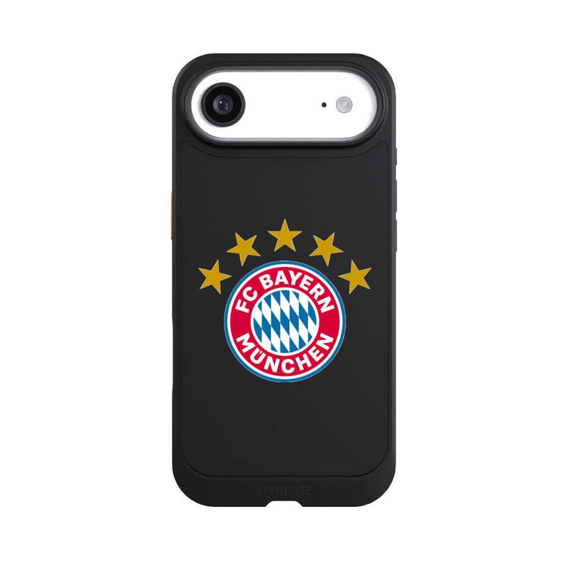 iPhone Air NIVOcore FCB Logo mit Sterne - ohne Hintergrund
