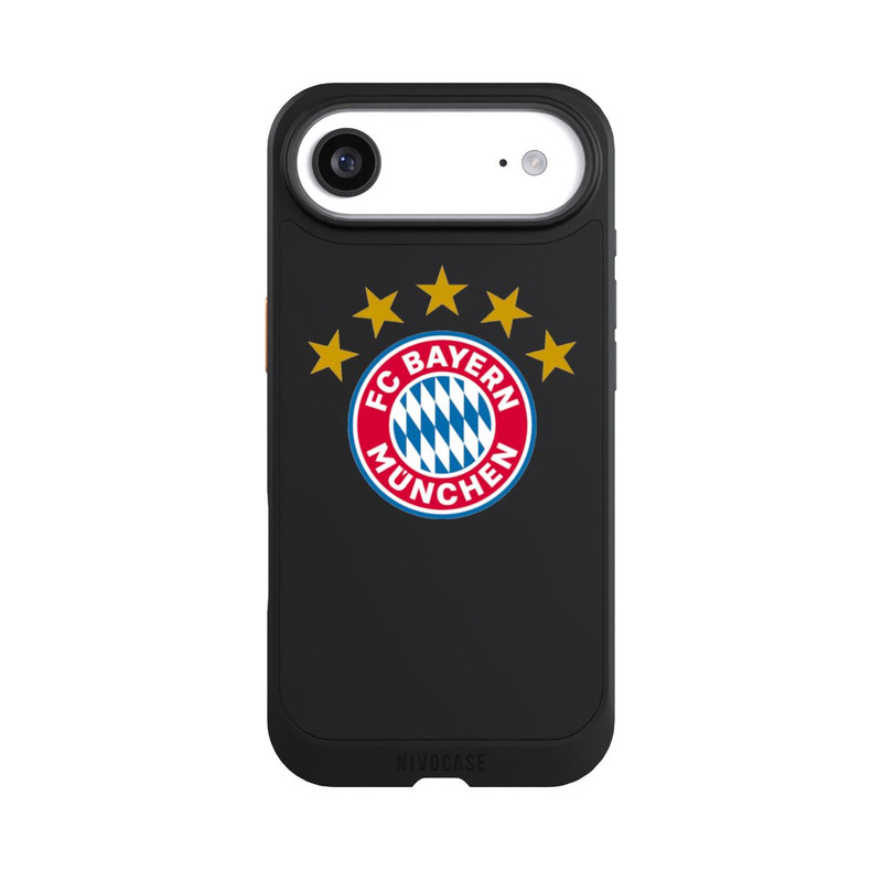 iPhone Air NIVOcore FCB Logo mit Sterne - ohne Hintergrund