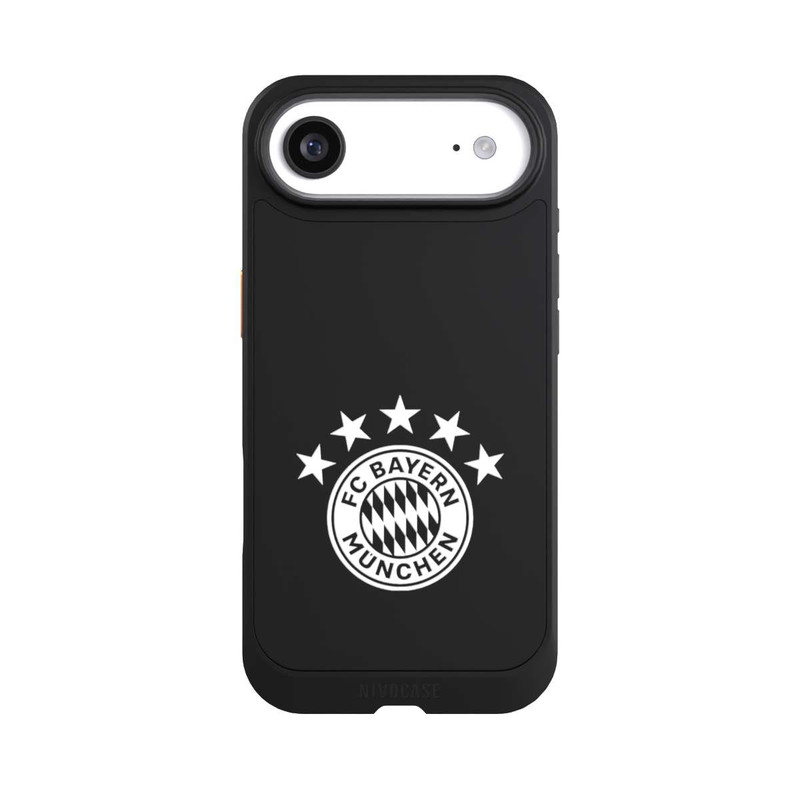 iPhone Air NIVOcore FCB Logo einfarbig mit Sternen - ohne Hintergrund