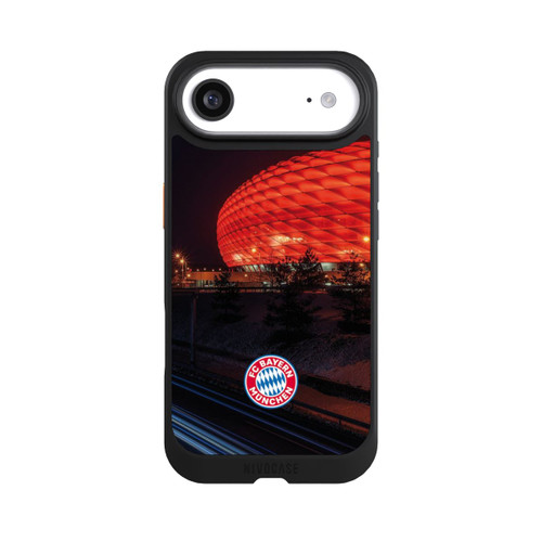 Apple iPhone Air NIVOcore Allianz Arena bei Nacht FCB