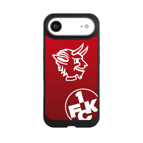 Apple iPhone Air NIVOcore Teufelskopf FCK auf Rot