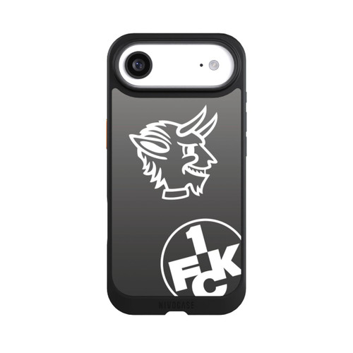 Apple iPhone Air NIVOcore Teufelskopf FCK auf Schwarz