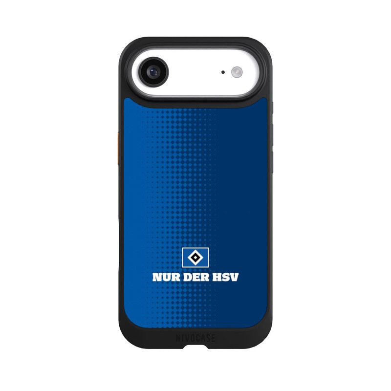 iPhone Air NIVOcore Nur der HSV - Rautenraster Blau