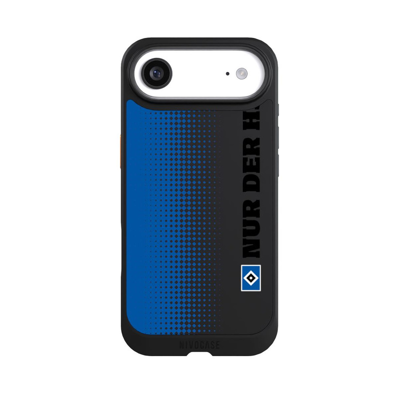 iPhone Air NIVOcore Nur der HSV - Rautenraster Blau - ohne Hintergrund
