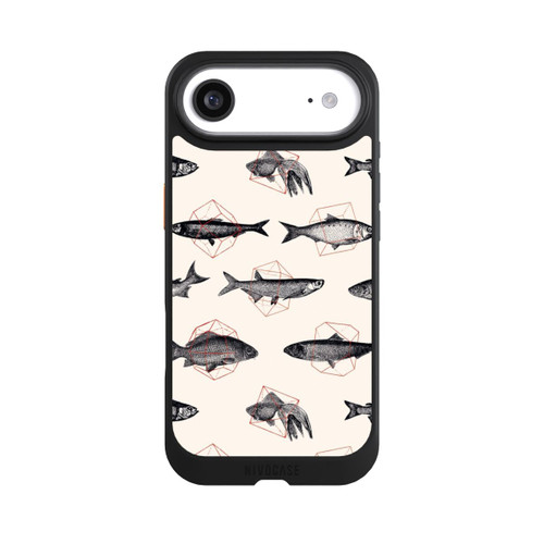 Apple iPhone Air NIVOcore Fische in Geometrie