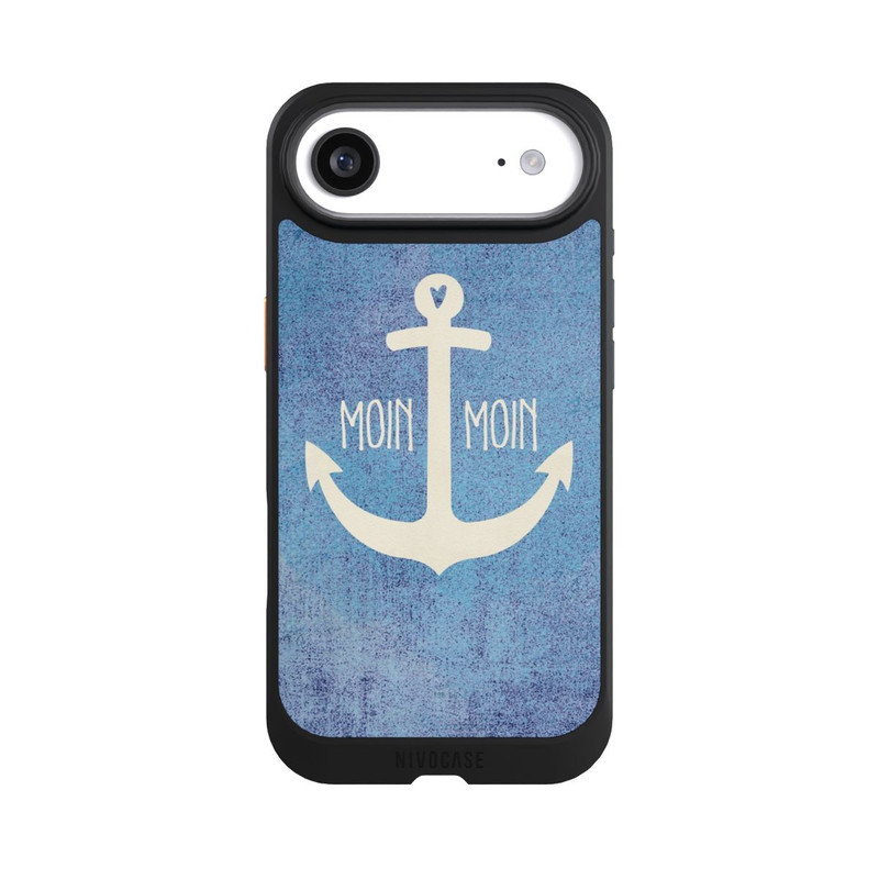 iPhone Air NIVOcore Moin Moin Anker Blau
