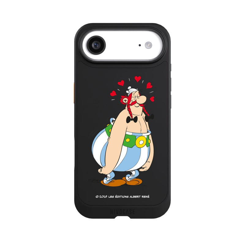 iPhone Air NIVOcore Obélix Amoureux Transparent
