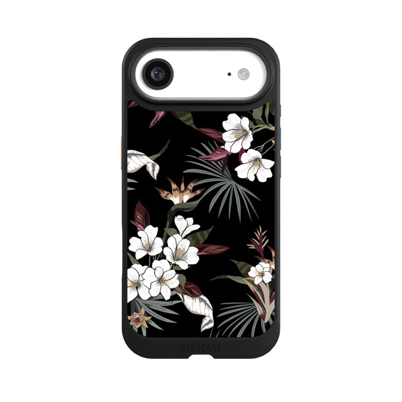 iPhone Air NIVOcore Flowers Black